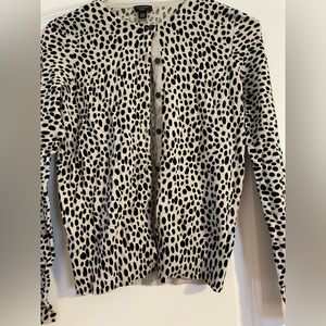 Ann Taylor xs petite leopard cardigan